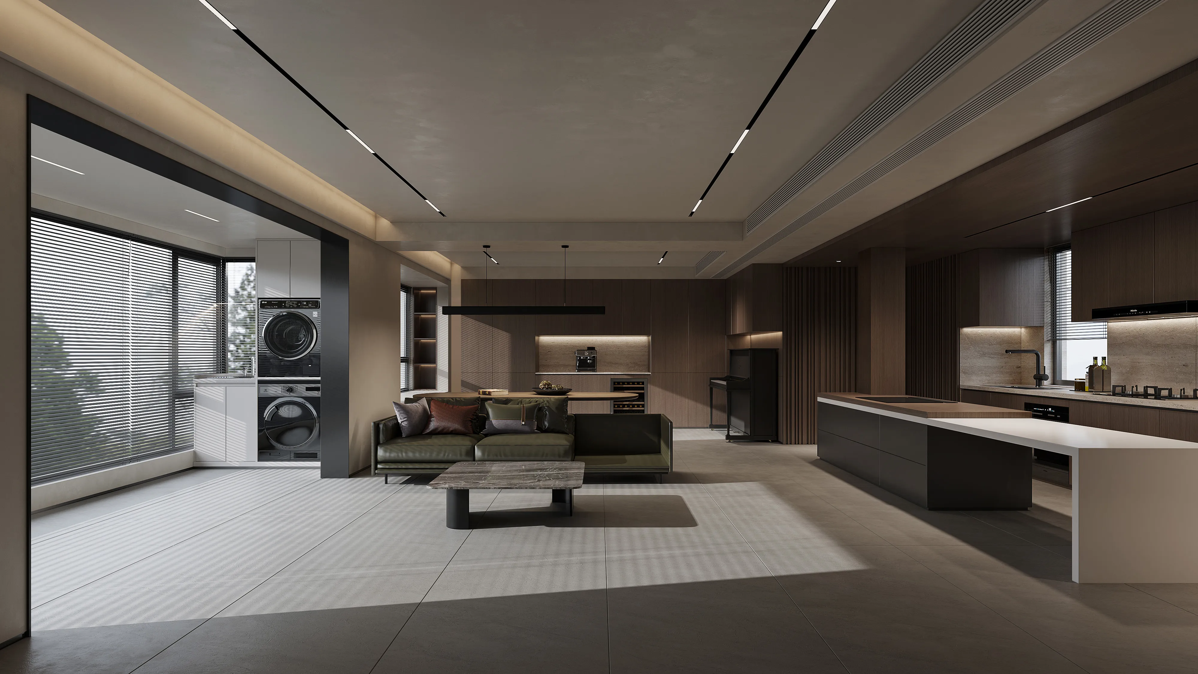 意式包豪斯大平层